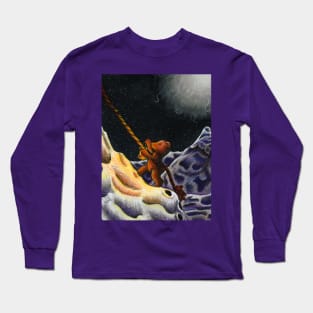 Bertie Bear's Journey to the Moon Long Sleeve T-Shirt